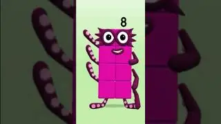 Meet The Numberblocks 8 #numbers #eight  #numberblocks