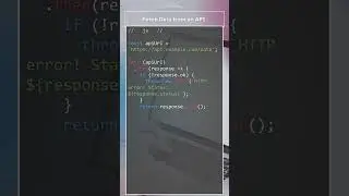 JS - How to using the Fetch API in JavaScript 