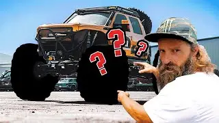 Monster Truck Tire Swap!