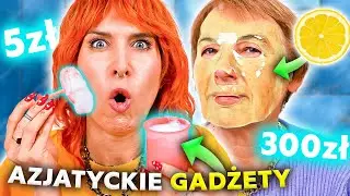 ♦ TESTUJEMY AZJATYCKIE GADŻETY z TIKTOKA! 😱 kosmetyki z Chin! 🤣 ♦ Agnieszka Grzelak Beauty