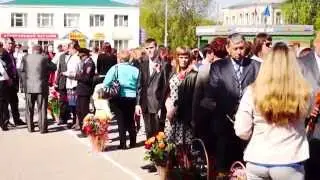 Парад 9-го мая. Базарный Карабулак.
