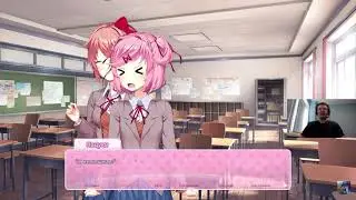 Папич доказал что не няшный | Doki Doki Literature Club!
