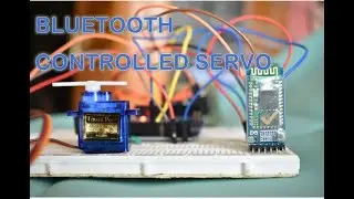 Bluetooth Controlled Servo Motor