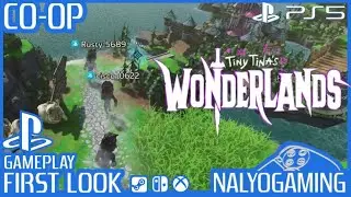 TINY TINA'S WONDERLANDS, PS5 Co-op Gameplay First Look