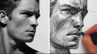 How To Draw a Male Face