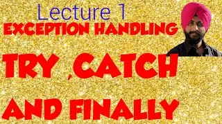 Exception Handling in Java ||Try catch finally block || Java Programming