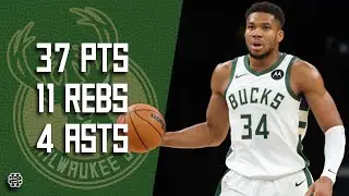 Giannis Antetokounmpo 37 pts 11 rebs 4 asts vs Grizzlies 24/25 season