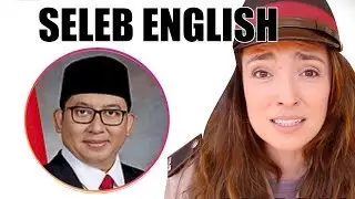 Fadli Zon, Nicholas Saputra, Luna Maya - Seleb English