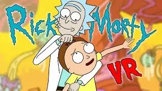 Rick and Morty VR Easter egg: Secret Accounting Simulator Game (HTC Vive Gameplay)