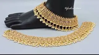 35+Wedding Payal with toe rings Gold Design 2024||Latest Collection ||Bridal Wedding Fashion Ideas