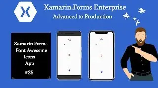 Xamarin forms Font Awesome Icons  