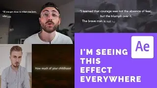 Text Animation in After Effects: Simple & Smooth Tutorial (Inspired by Yes Theory, Nathaniel Drew) 🎬