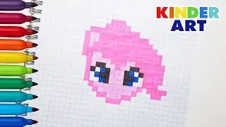 Пони Пинки Пай - Рисунки по клеточкам / Pinkie Pie - Pixel art