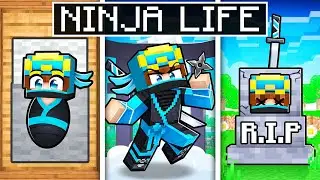 Having a NINJA LIFE in Minecraft!