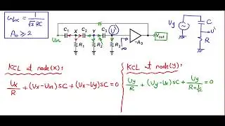 [Arabic] Analog Circuits (2) | Oscillators (Phase oscillators correction)