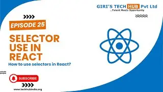 How to use Selector in React | React Redux Tutorial