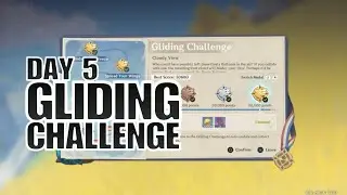 Genshin Impact GLIDING CHALLENGE EVENT DAY 5