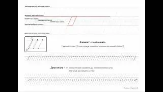 Каллиграфия для школьников. Урок 1.