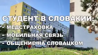 СТУДЕНТ В СЛОВАКИИ: МЕДСТРАХОВКА, МОБИЛЬНАЯ СЕТЬ, ПЕРВОЕ ОБЩЕНИЕ НА СЛОВАЦКОМ