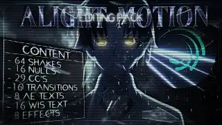 Alight Motion FREE Editing Pack | Shakes CCs Transitions Texts Effects Nulls | 40K SPECIAL