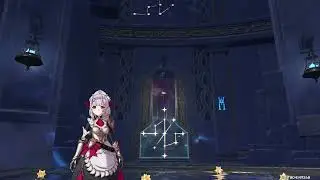 Genshin Impact Return to the mirage and use the shard The Ancient Azure Stars