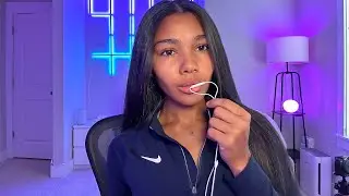 ASMR | Fast & Aggressive Mic Nibbling & Mouth Sounds  👅⚡️