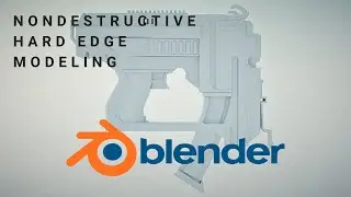 Hard Edge Modeling (NON-DESTRUCTIVE! WORKFLOW) - Blender