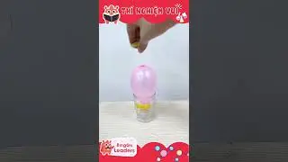Thí nghiệm vui nhộn vỏ chanh và quả bóng | Experiments for kids | Lemon and balloon 