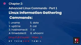Linux Advanced commands - Part 1 | Linux Information Gathering Commands | Linux full course