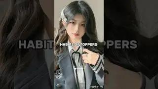 Habits of toppers 