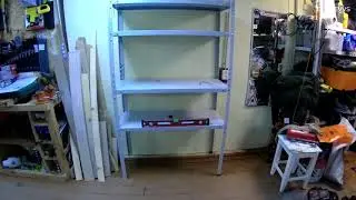 Стеллаж МС 400, 100х40х200 см, Титан