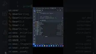 How to hide user input in Python #python #shorts