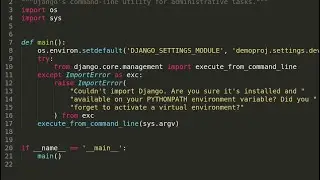 Django Settings Module - Different Structure