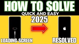 HOW TO RESOLVE YOUR IPHONE STUCK ON LOADING SCREEN