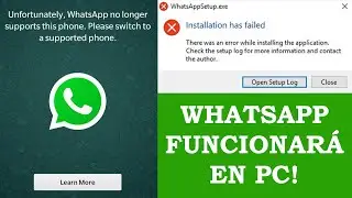¿Por qué no puedes descargar e instalar Whatsapp en tu computadora PC?