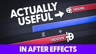 Less mess in After Effects...