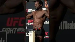 ✌🏿JARED CANNONIER OFFICIAL WEIGH IN UFC VEGAS 96