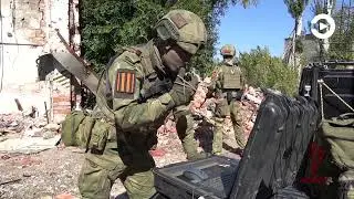 В ДНР спецназ Росгвардии противодействует беспилотным летательным аппаратам противника