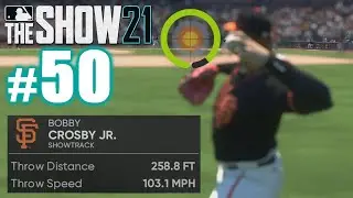 BOBBY CROSBY JR. THROWS 103 MPH! | MLB The Show 21 | Road to the Show #50