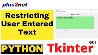 Tkinter counting and managing the user entered chars in a Text Widget and restricting after a limit