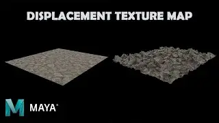 Maya Displacement and Normal Texture map tutorial