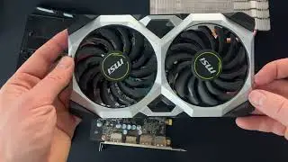 How to change thermal paste on a video card? Replacing thermal paste on MSI 1660 ti video card.