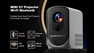 SCREENMAX Mini Portable Projector-Highlight