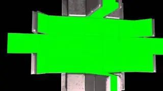 Green Screen robot animation