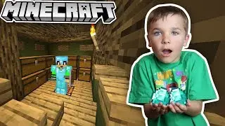 STEALING FROM MY BROTHERS SECRET BASE in MINECRAFT