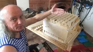 Сборка рамок для ульев при помощи кондуктора