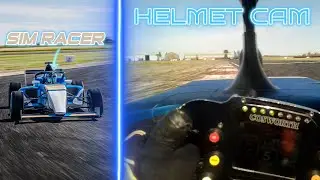 SIM RACER DRIVES THE 2025 GB4 CAR | Helmet Cam POV around Bedford Autodrome | Lucas Blakeley