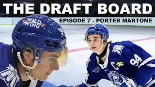 DRAFT BOARD Hockey Show - Porter Martone 2025 NHL Draft Prospect