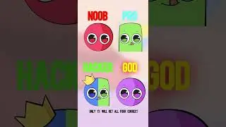 Can you ⏸️ Pause on the right 🌈 RAINBOW FRIEND?! 