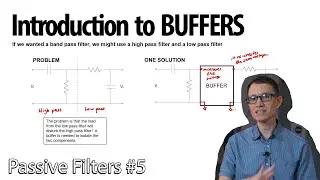 Introduction to buffers in circuits (5 - Passive Filters)